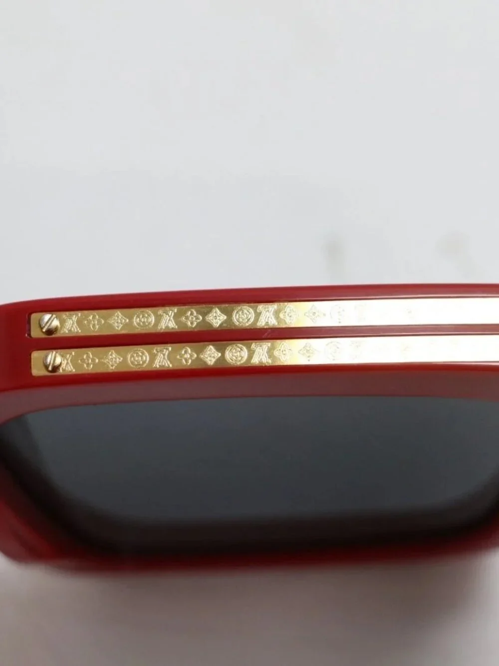 Louis Vuitton Virgil Abloh 1.1 Millionaires Sunglasses SS19 Red